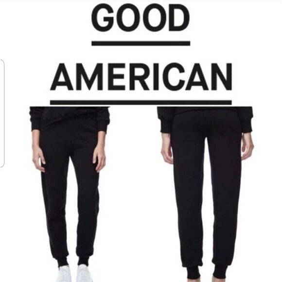 ✨Good American Twisted Seam Lounge Sweat pants joggers✨ - Picture 1 of 5